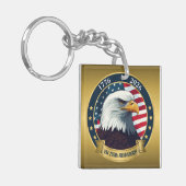 Porte-clés 250th Anniversary USA Patriotic | 1776–2026 (Devant gauche)