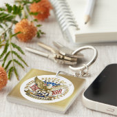 Porte-clés 250th Anniversary USA Patriotic | 1776–2026 (Devant Droit)