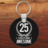 Porte-clés 25e anniversaire (25 ans d'être génial) (Recto)