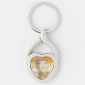 Porte-clés 25e anniversaire d'Ordination Prêtrise Lys (Devant)