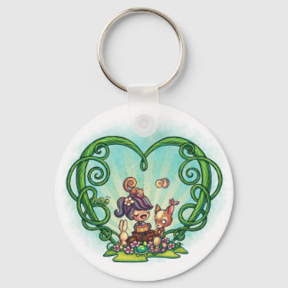 Porte-clés 2 1/4" Porte - clé de chant forestier