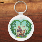 Porte-clés 2 1/4" Porte - clé de chant forestier (Recto)