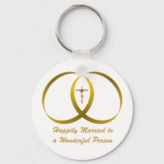 Porte-clés 2 anneaux & JESUS, (Recto)