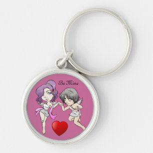 Porte-clés 2 Cupids Valentine Porte - clé