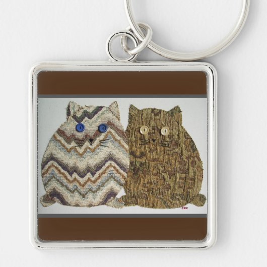 Porte-clés 2 Fat Cats #1 (Devant)