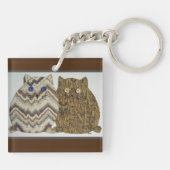 Porte-clés 2 Fat Cats #1 (Dos)