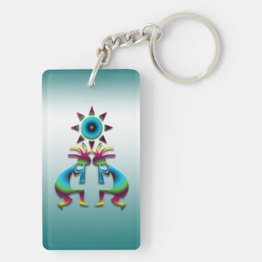 Porte-clés 2 Kokopelli #41 (Dos)