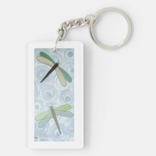 Porte-clés 2 libellules #1 (Dos)