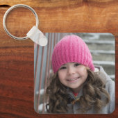 Porte-clés 2 Photo Double face Facile télécharger un cadeau m (Recto)