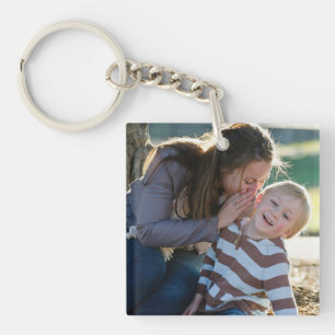 Porte-clés 2 Photo personnalisé