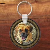 Porte-clés 2 Photos pour animaux de compagnie sur le Porte -  (Recto)