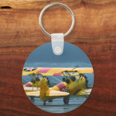 Porte-clés 2 Porte - clé Stearman (Recto)