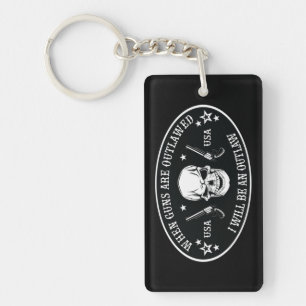 Porte-clés 2e amendement Oreiller