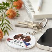 Porte-clés 2e amendement Oreiller (Devant Droit)