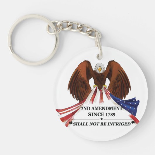 Porte-clés 2e amendement Oreiller (Devant)