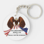 Porte-clés 2e amendement Oreiller (Dos)
