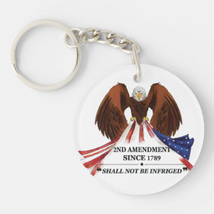 Porte-clés 2e amendement Oreiller