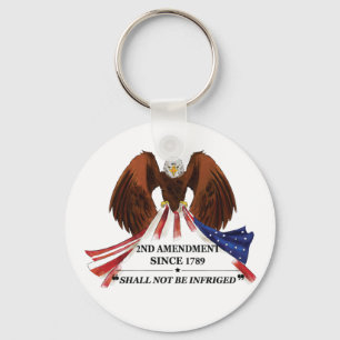 Porte-clés 2e amendement Oreiller