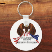 Porte-clés 2e amendement Oreiller (Recto)