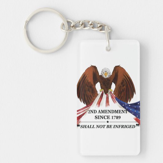 Porte-clés 2e amendement Oreiller (Devant)