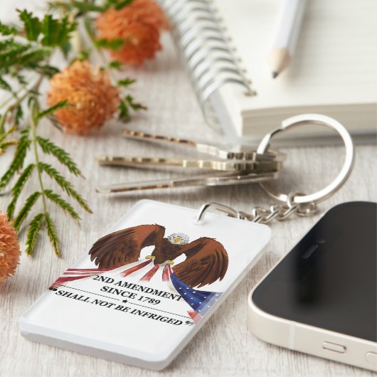 Porte-clés 2e amendement Oreiller (Devant droit)