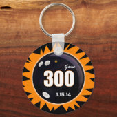 Porte-clés 300 Jeu orange et noir (Recto)