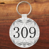 Porte-clés 309 Indicatif régional (Recto)