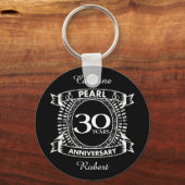 Porte-clés 30e anniversaire du mariage (Recto)