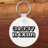 PORTE-CLÉS 31337 H4X0R (Recto)