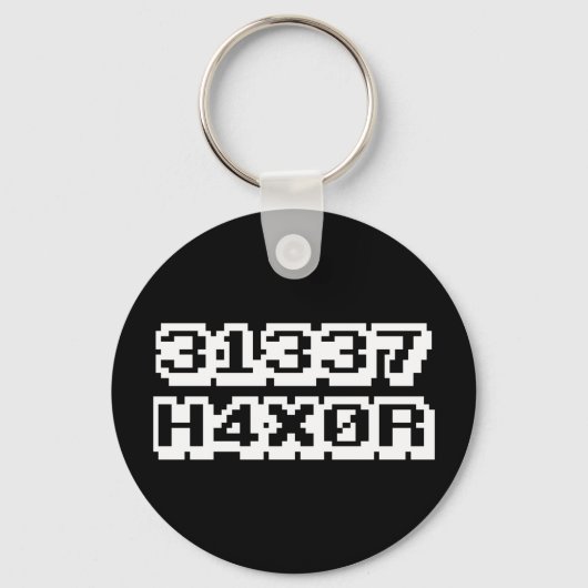 PORTE-CLÉS 31337 H4X0R (Recto)