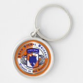 Porte-clés 35e Porte - clé de la brigade des transmissions (Devant)