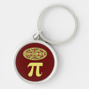 Porte-clés 3.14 Pizza Pie Pi Pun Amusant Math Plaisanterie