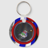Porte-clés 3 Cercles - Clown - (Verso)