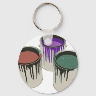 Porte-clés 3 gallons de peinture