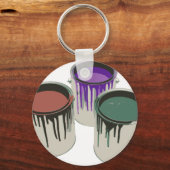 Porte-clés 3 gallons de peinture (Recto)
