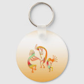 Porte-clés 3 Kokopelli (Recto)