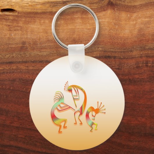Porte-clés 3 Kokopelli (Recto)