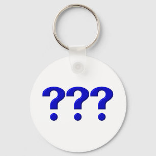 Porte-clés 3 Points de question