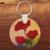 Porte-clés 3 Poppies (Recto)