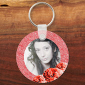 Porte-clés 3 Roses/Photo (Recto)