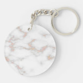 Porte-clés 3 Trois Photo Moderne Élégant Collage Famille Amou (Dos)