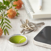 Porte-clés 3D Tennis Design – Custom Option keychain (Côté)