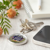 Porte-clés 3èmes vétérinaires de combattants d'Irak de (Côté)