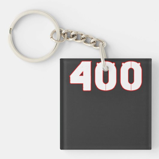 Porte-clés 400 Nombre (Devant)