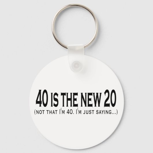 Porte-clés 40 est le nouveau 20 (Recto)