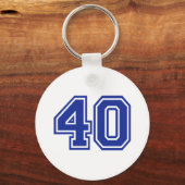 Porte-clés 40 - Quarante (Recto)