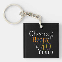 Porte-clés 40e anniversaire Soeurs et fête des bières Faveur