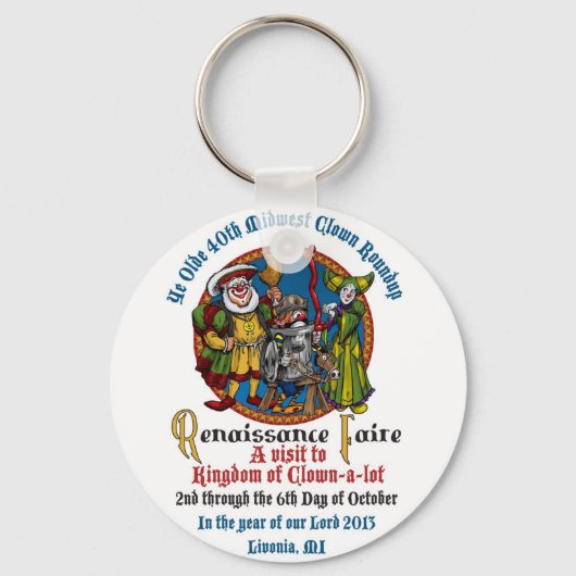 Porte-clés 40e Porte - clé MCA (Recto)