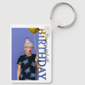 Porte-clés 40th Birthday Photo college Party (Verso)