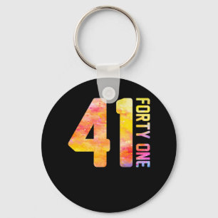 Porte-clés 41 Ans Quarante et un